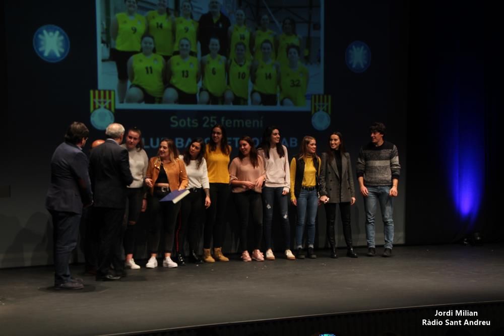 Rècord de distincions en la Nit de l’Esport